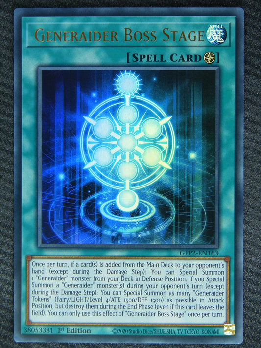 Generaider Boss Stage GFP2 Ultra Rare - 1st ed - Yugioh Card #81U