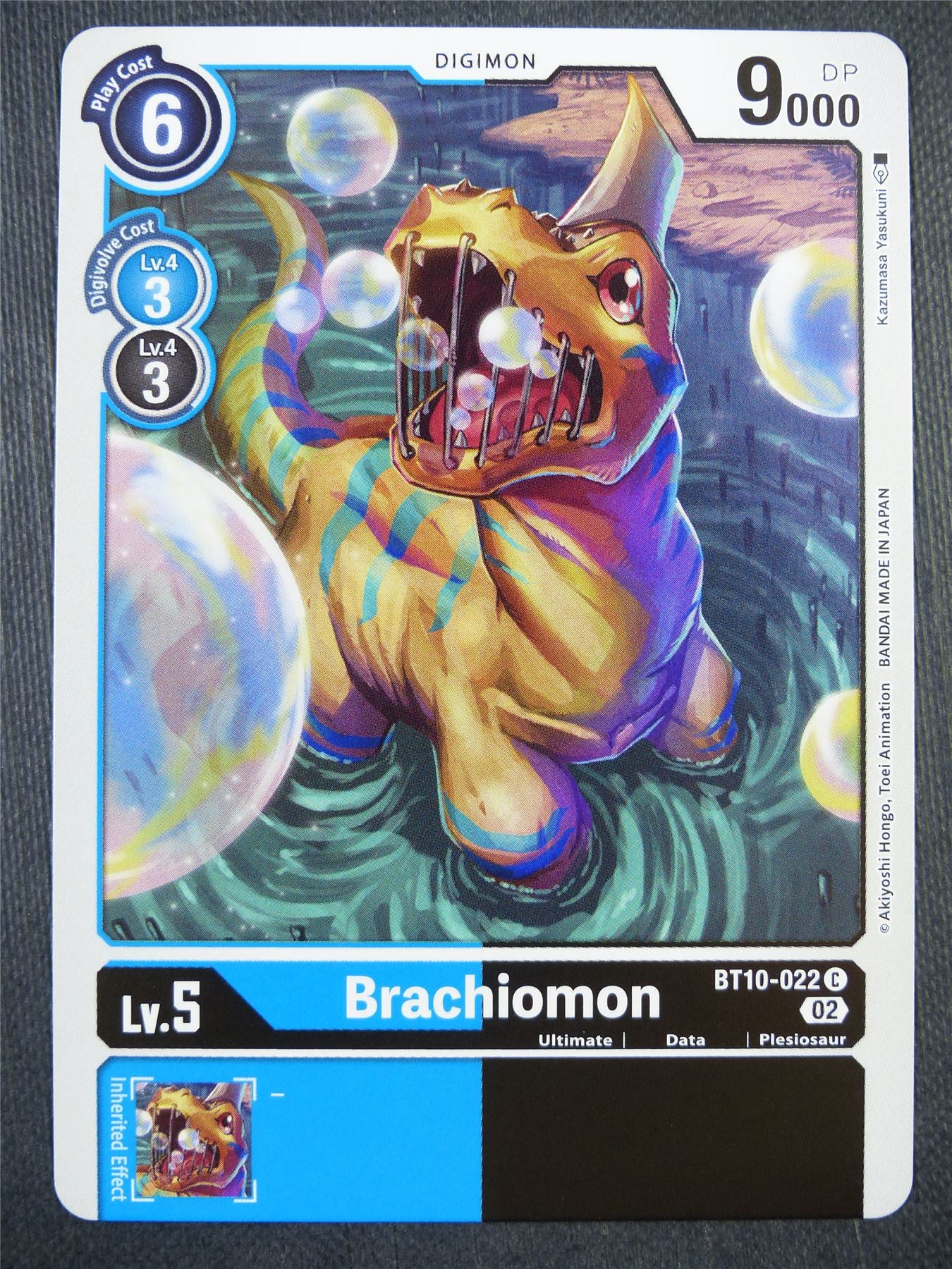 Brachimon BT10-022 - Xros Encounter - Digimon Card #994