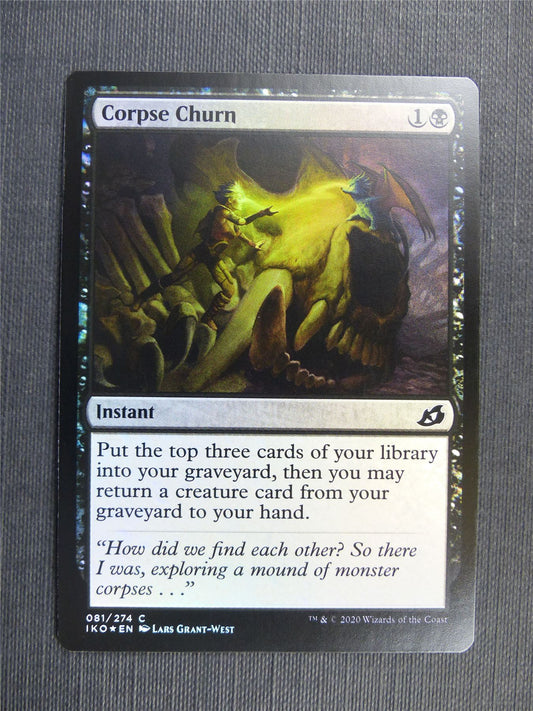 Corpse Churn Foil - IKO - Mtg Card