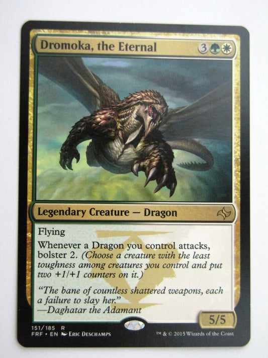 MTG Magic Played Cards: DROMOKA, THE ETERNAL # 26A12