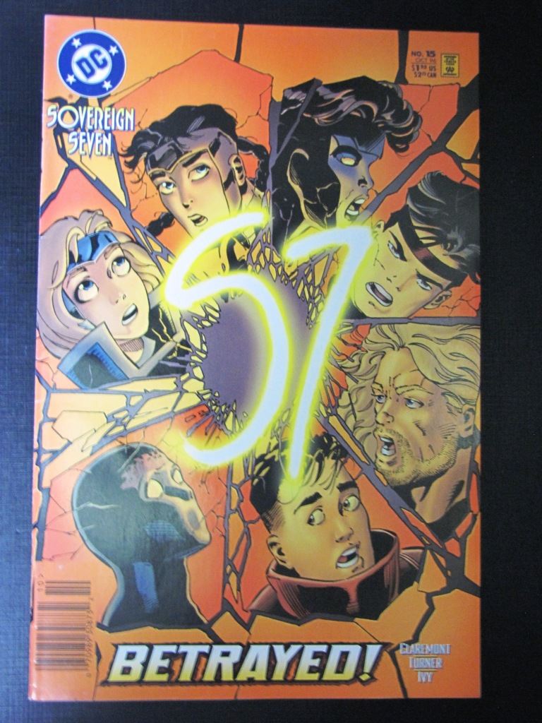 Sovereign Seven #15 - DC Comics # J38