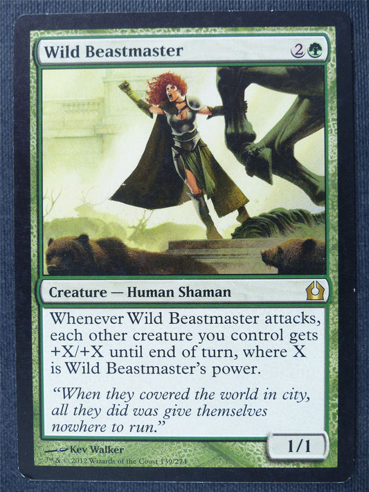 Wild Beastmaster - Mtg Magic Cards #2PH