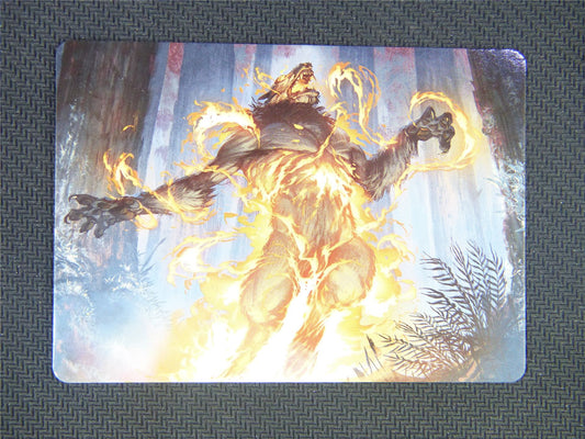 Bloodthirsty Adversary Art Card 42 - Innistrad Midnight Hunt Art Series - Mtg Card #3DF