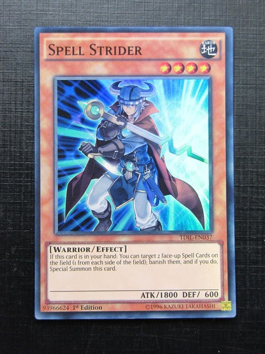 Yugioh Cards: SPELL STRIDER TDIL SUPER RARE # 29A28