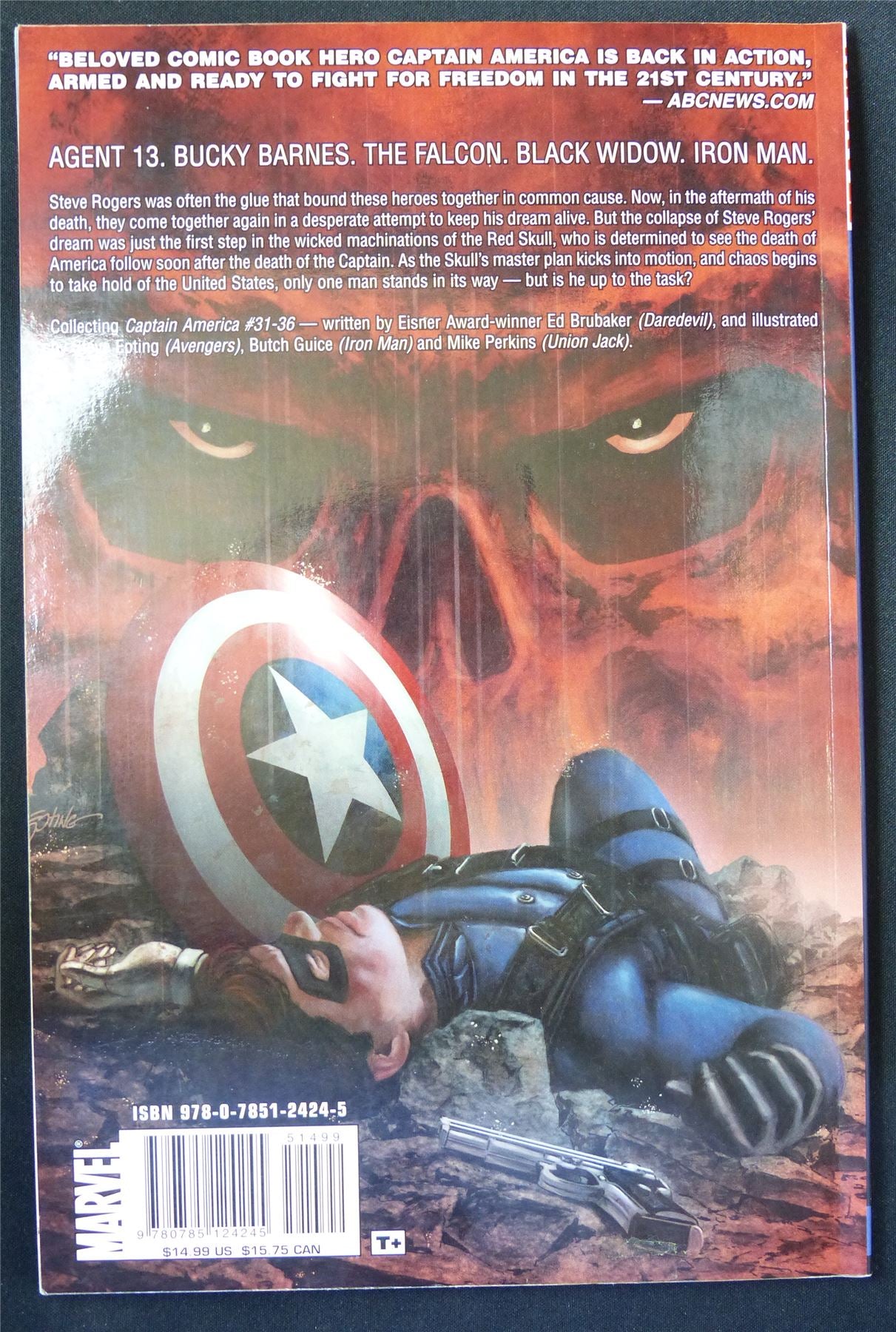 The Death of CAPTAIN America: The Burden of Dreams - Marvel Graphic Softback #2RV