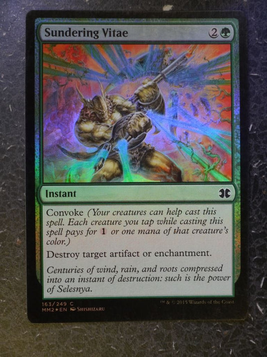 MTG Cards: SUNDERING VITAE FOIL # 5A74