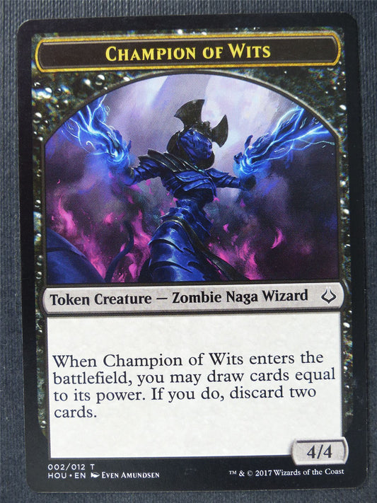 Champion of Wits Token - Mtg Card #1TC